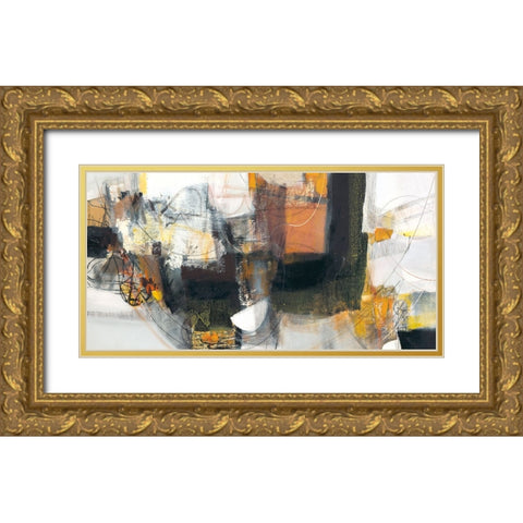 Tutta unaltra cosa Gold Ornate Wood Framed Art Print with Double Matting by Piovan, Maurizio