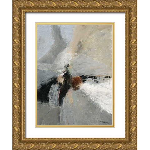 Dispassion II Gold Ornate Wood Framed Art Print with Double Matting by Tienhaara, Michael