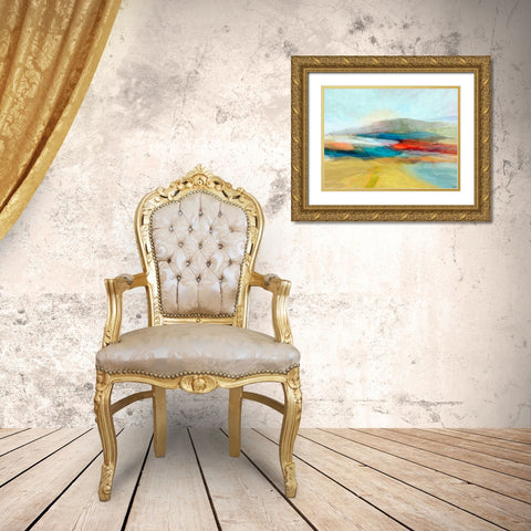 Transformation I Gold Ornate Wood Framed Art Print with Double Matting by Tienhaara, Michael