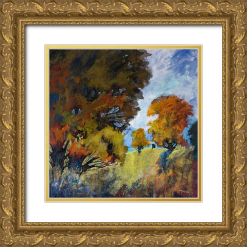 September Surprise II Gold Ornate Wood Framed Art Print with Double Matting by Tienhaara, Michael