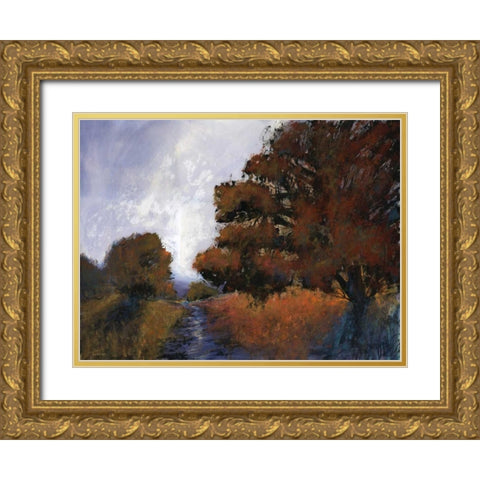 Magical Memories VII Gold Ornate Wood Framed Art Print with Double Matting by Tienhaara, Michael