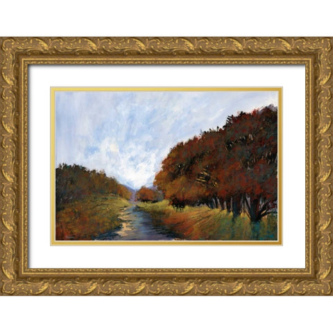 Moments in Time V Gold Ornate Wood Framed Art Print with Double Matting by Tienhaara, Michael