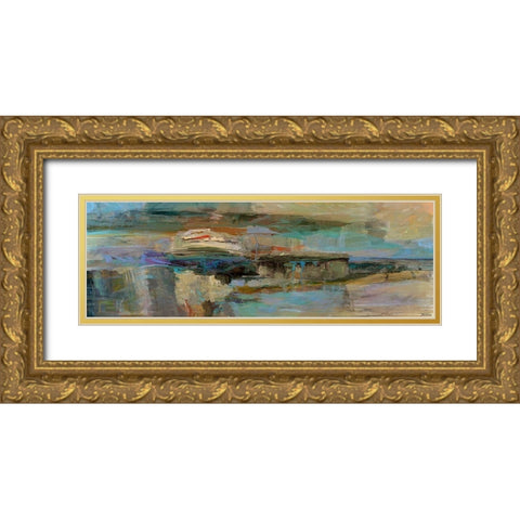 Tuscany IV Gold Ornate Wood Framed Art Print with Double Matting by Tienhaara, Michael