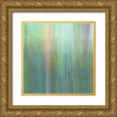 Passive I Gold Ornate Wood Framed Art Print with Double Matting by Tienhaara, Michael