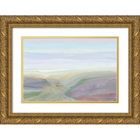 Transformative II Gold Ornate Wood Framed Art Print with Double Matting by Tienhaara, Michael