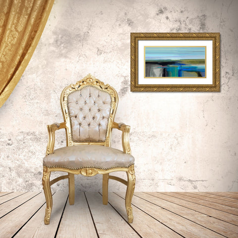 Perpetual Variation II Gold Ornate Wood Framed Art Print with Double Matting by Tienhaara, Michael