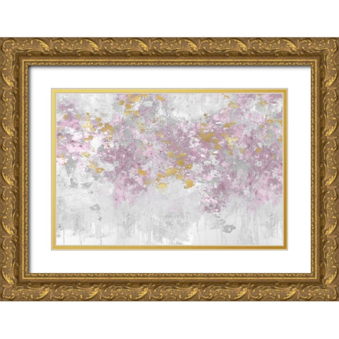 Charmed Blush Gold Ornate Wood Framed Art Print with Double Matting by Robbins, Nikki