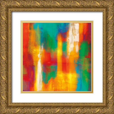 Lust For Life II Gold Ornate Wood Framed Art Print with Double Matting by Rhodes, Natalie