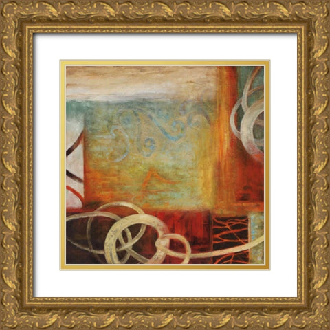 Turning Point II Gold Ornate Wood Framed Art Print with Double Matting by Stevens, Nick
