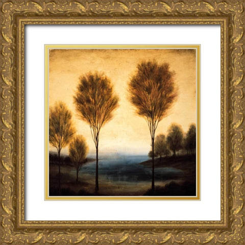 Above Us Only Sky II Gold Ornate Wood Framed Art Print with Double Matting by Thomas, Neil