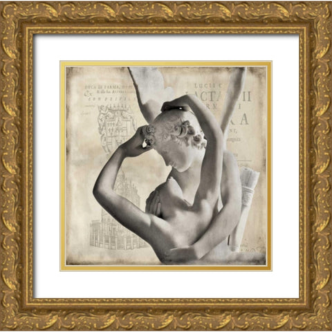 Renaissance III Gold Ornate Wood Framed Art Print with Double Matting by Jeffries, Oliver