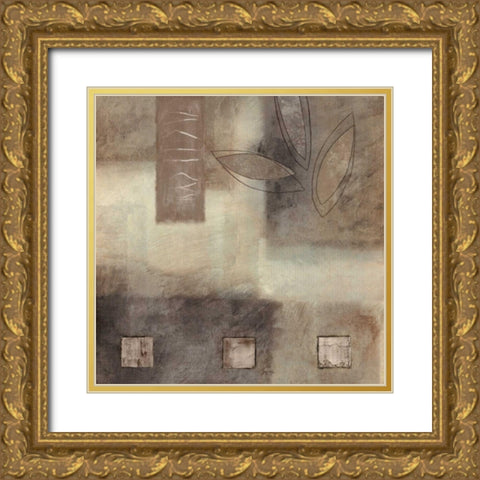Incidentally I Gold Ornate Wood Framed Art Print with Double Matting by Perry, Olivia