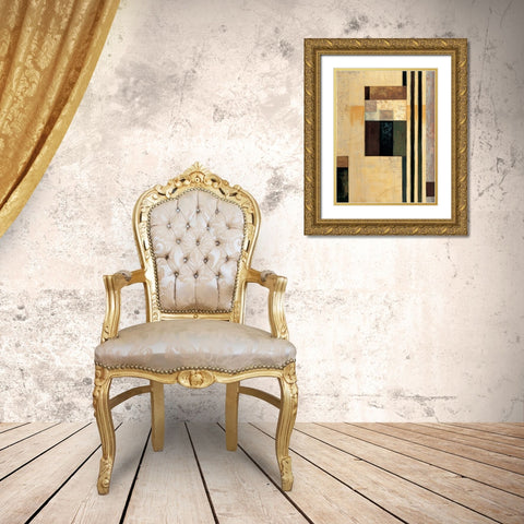 Direct II Gold Ornate Wood Framed Art Print with Double Matting by Sanderson, Paul