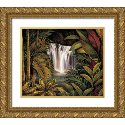 Sacred Pool I Gold Ornate Wood Framed Art Print with Double Matting by Jimenez, Rodolfo