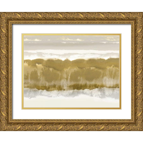 Undertone Gold Ornate Wood Framed Art Print with Double Matting by Springer, Rachel