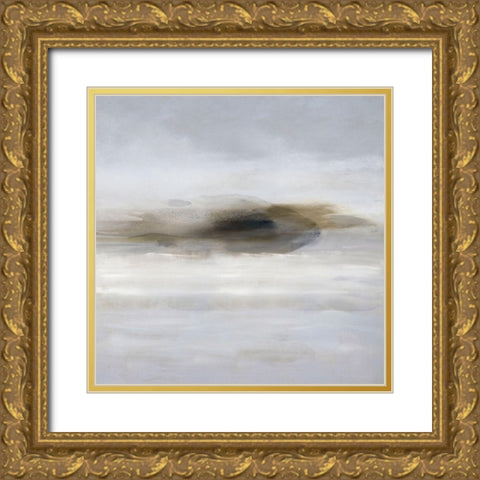Tranquil I Gold Ornate Wood Framed Art Print with Double Matting by Springer, Rachel