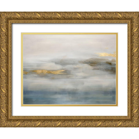 Ethereal I Gold Ornate Wood Framed Art Print with Double Matting by Springer, Rachel