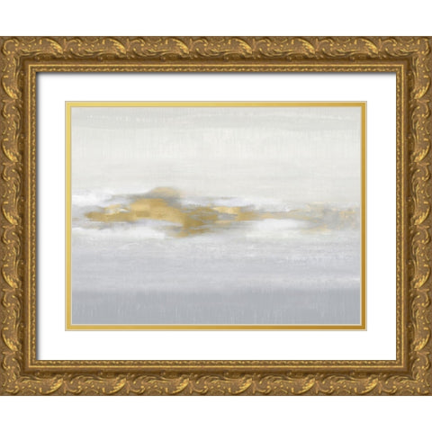Ethereal with Gold I Gold Ornate Wood Framed Art Print with Double Matting by Springer, Rachel