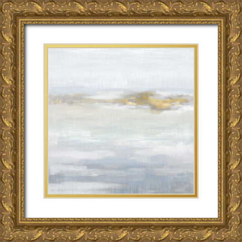 Ethereal with Gold III Gold Ornate Wood Framed Art Print with Double Matting by Springer, Rachel