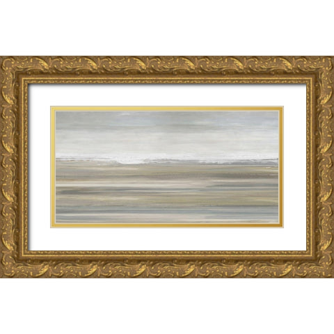 New Day Gold Ornate Wood Framed Art Print with Double Matting by Springer, Rachel