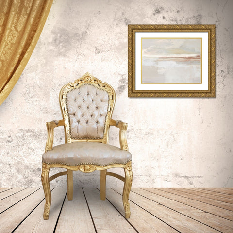 Horizon View III Gold Ornate Wood Framed Art Print with Double Matting by Springer, Rachel