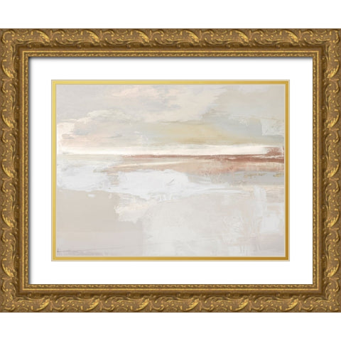 Horizon View III Gold Ornate Wood Framed Art Print with Double Matting by Springer, Rachel