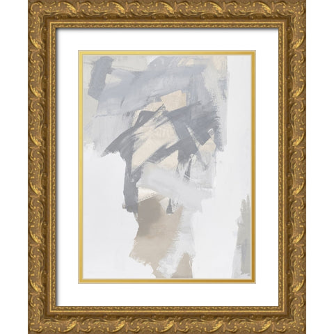 In Depth I Gold Ornate Wood Framed Art Print with Double Matting by Springer, Rachel