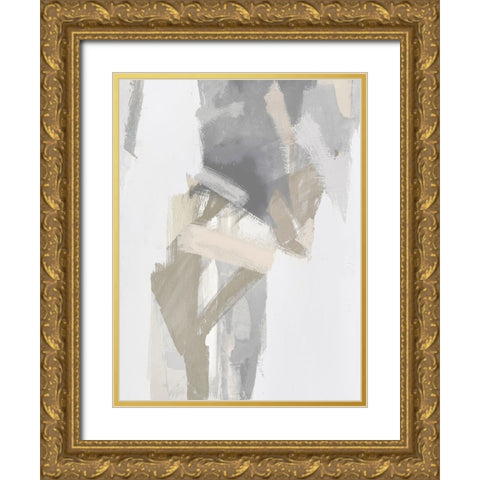 In Depth II Gold Ornate Wood Framed Art Print with Double Matting by Springer, Rachel