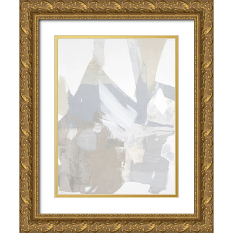 In Depth III Gold Ornate Wood Framed Art Print with Double Matting by Springer, Rachel