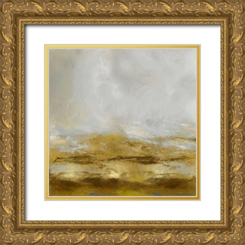 Golden Terra Gold Ornate Wood Framed Art Print with Double Matting by Messina, Jake