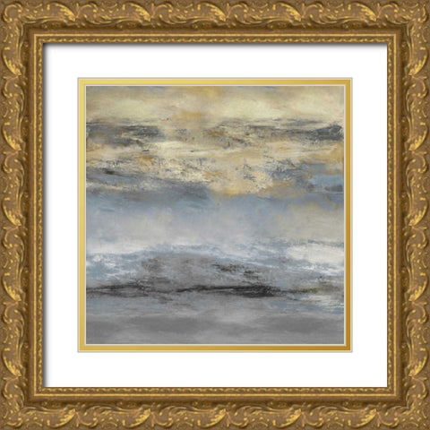 Terra Gold Ornate Wood Framed Art Print with Double Matting by Messina, Jake