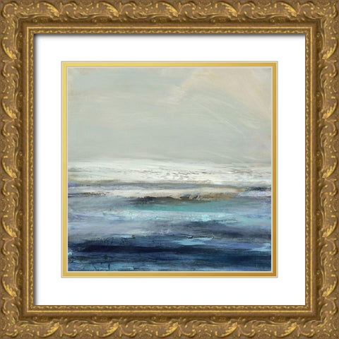 In Motion Gold Ornate Wood Framed Art Print with Double Matting by Messina, Jake