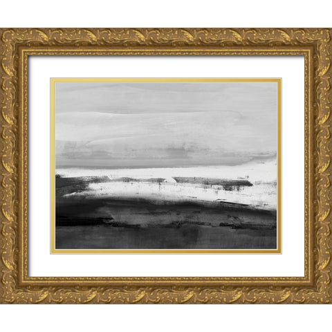 Midnight Passage I Gold Ornate Wood Framed Art Print with Double Matting by Messina, Jake