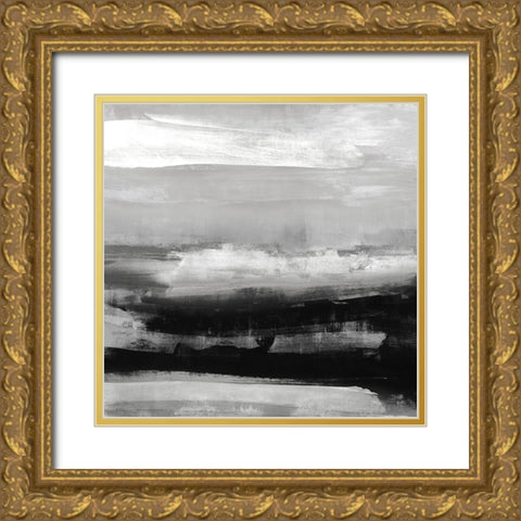 Midnight Passage III Gold Ornate Wood Framed Art Print with Double Matting by Messina, Jake
