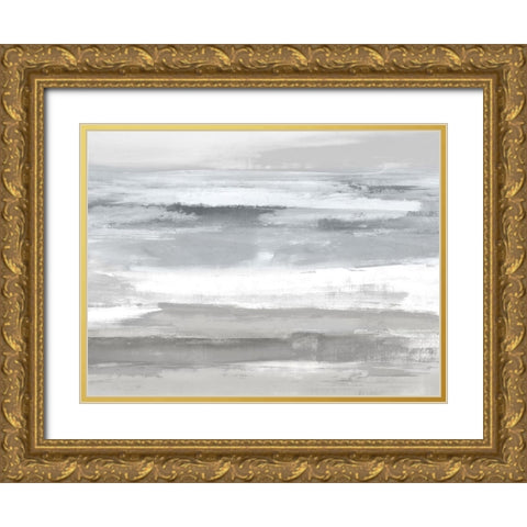 Neutral Passage Gold Ornate Wood Framed Art Print with Double Matting by Messina, Jake