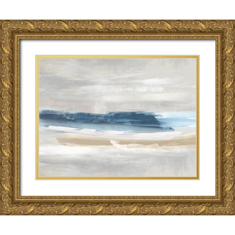 Unify I Gold Ornate Wood Framed Art Print with Double Matting by Messina, Jake