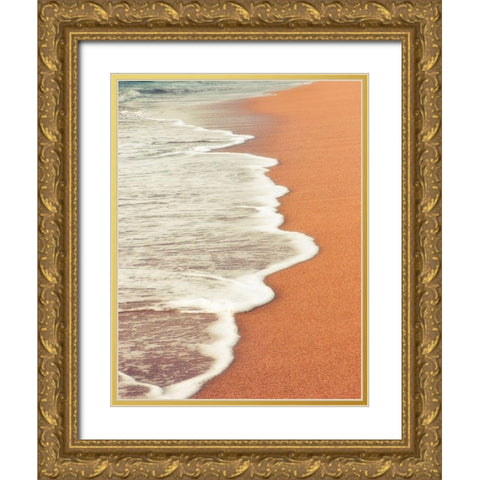 USA, Hawaii, Kauai Gold Ornate Wood Framed Art Print with Double Matting by Plank, Savanah