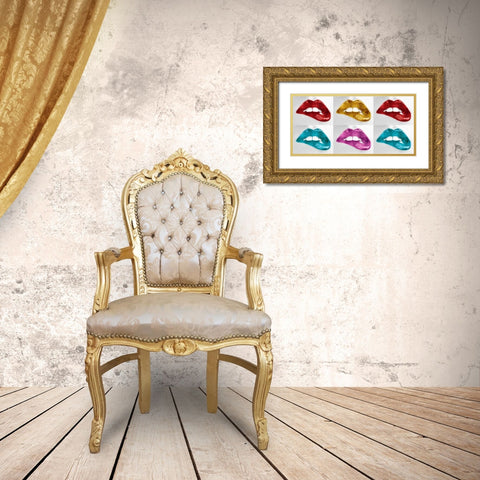 Luscious Collection Gold Ornate Wood Framed Art Print with Double Matting by McGuire, Sarah