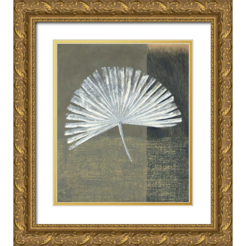 Palmetto Gold Ornate Wood Framed Art Print with Double Matting by Peterson, Steve