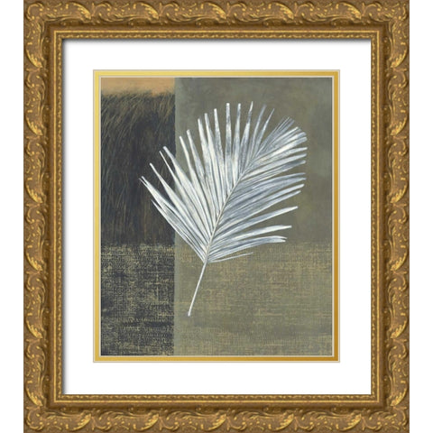 Kentia Gold Ornate Wood Framed Art Print with Double Matting by Peterson, Steve