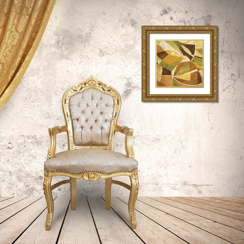 Magic I Gold Ornate Wood Framed Art Print with Double Matting by Sadler, Sean