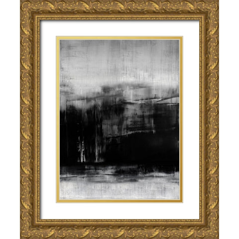 Emerging I Gold Ornate Wood Framed Art Print with Double Matting by Hamilton, Taylor