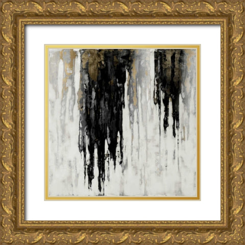 Neutral Space I Gold Ornate Wood Framed Art Print with Double Matting by Conley, Tom