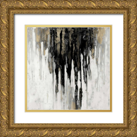 Neutral Space II Gold Ornate Wood Framed Art Print with Double Matting by Conley, Tom