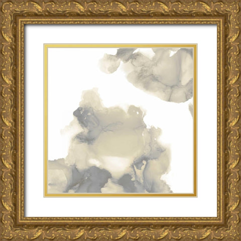 Elevate in Grey II Gold Ornate Wood Framed Art Print with Double Matting by Mitchell, Lauren