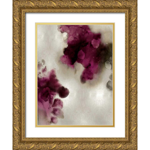 Tempting I in Silver Gold Ornate Wood Framed Art Print with Double Matting by Mitchell, Lauren
