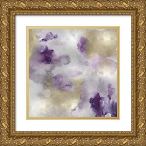 Whisper in Amethyst I Gold Ornate Wood Framed Art Print with Double Matting by Mitchell, Lauren