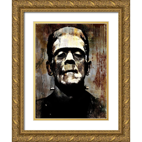 Frankenstein I Gold Ornate Wood Framed Art Print with Double Matting by Wagner, Martin