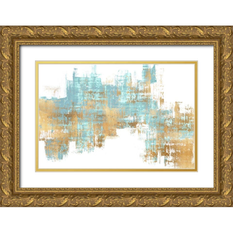 Infatuation I Gold Ornate Wood Framed Art Print with Double Matting by Wise, Alex