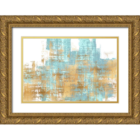 Infatuation II Gold Ornate Wood Framed Art Print with Double Matting by Wise, Alex